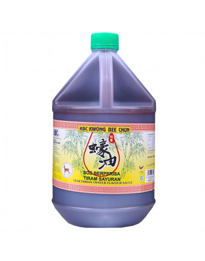 3.3L KBC Vegetarian Oyster Sauce ( 廣美珍素蠔油)